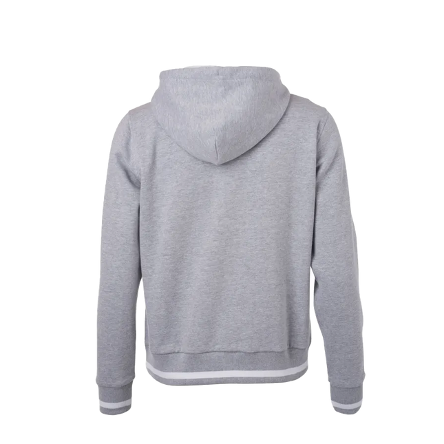 Der L-BOXX Hoodie in Grau-Weiß (Herren / Größe L) - Sportlich und Bequem