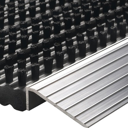 Zerbino in alluminio ( 9000471289 ) nero/argento PP/alluminio