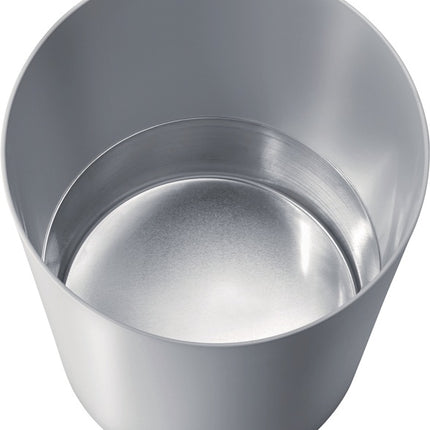 Cestino ( 9000468438 ) 13 l H300xØ245 mm ritardante di fiamma argento