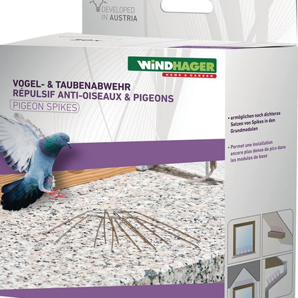 Windhager bird and pigeon repellent ( 4000818602 ) 30 spikes