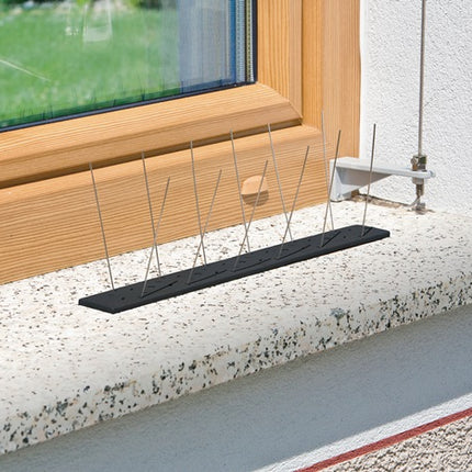 Set de iniciación Windhager repelente de pájaros y palomas ( 4000818600 ) protección hasta 1 m, 36 pinchos