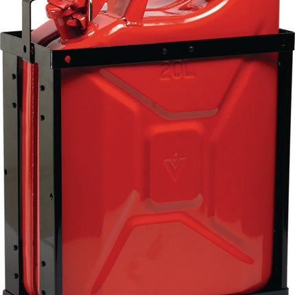 Valpro Kanisterhalterung ( 4000818969 ) Länge 377 mm Breite 174 mm Höhe 485 mm Tiefschwarz RAL 9005 2,87 kg