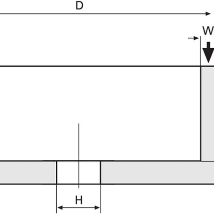 Tyrolit meule boisseau ( 4000869873 ) 100 mm alésage 20 mm