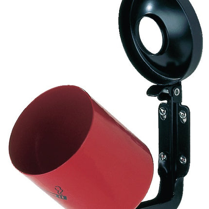 TKG Sicherheitswandascher ( 9000468030 ) graphit H.100xD.90mm mit Kippvorrichtung