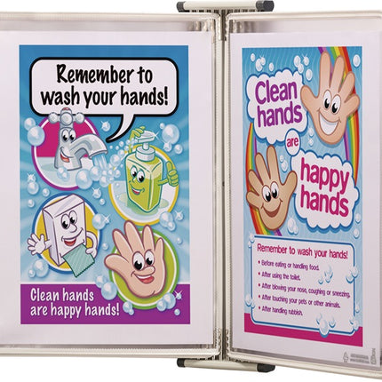 Tarifold wall holder ( 9000492071 ) 10 display boards varnished A4