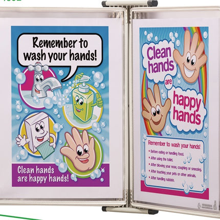 Tarifold wall holder ( 9000492071 ) 10 display boards varnished A4