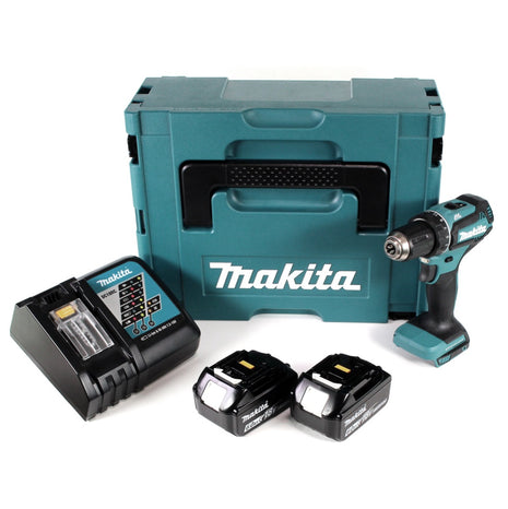 Makita DDF 485 RGJ Akku Bohrschrauber 18V 50Nm im Makpac + 2x 6,0 Ah Akku + Ladegerät - Toolbrothers