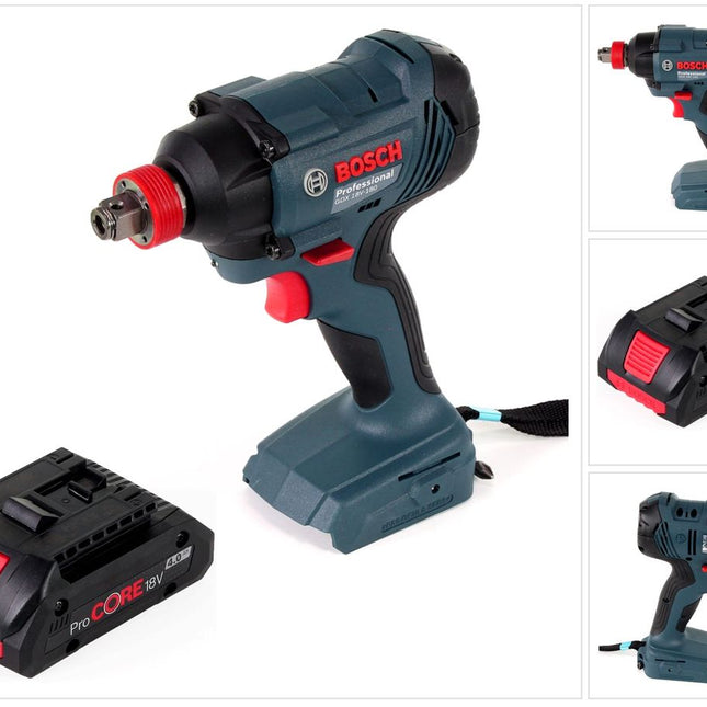 Bosch GDX 18 V-180 Li-Ion Akku Drehschlagschrauber + 1 x 4,0 Ah ProCore Akku - ohne Ladegerät, ohne Koffer - Toolbrothers