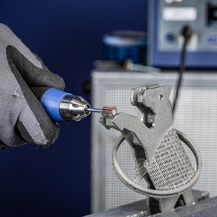 PFERD flap disc ( 4000843046 ) Ø10xH10mm grit 120 shank Ø 3 mm