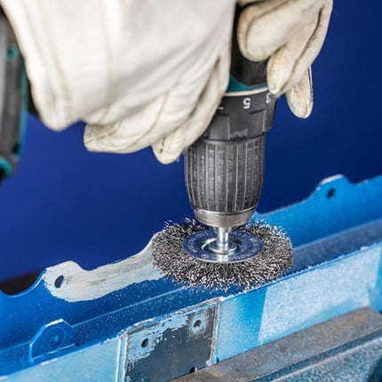 PFERD round brush RBU INOX ( 8000433049 ) Ø 80 mm wire thickness 0.2 mm