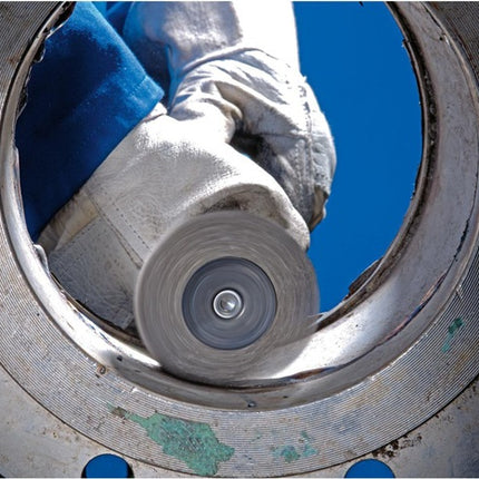 PFERD round brush RBU INOX ( 8000433049 ) Ø 80 mm wire thickness 0.2 mm