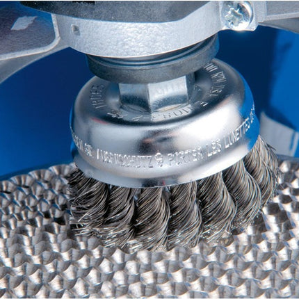 PFERD cup brush POS TBG ST ( 8000435481 ) Ø 65 mm M14 wire thickness 0.35 mm