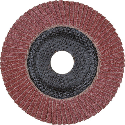 PFERD Rondelle à lamelles POLIFAN A PSF STEELOX ( 8000429633 ) Ø 125 mm Granulométrie 80 conique