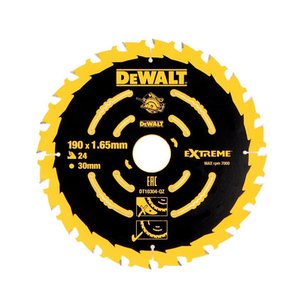 Makita HS 7611 1600W Handkreissäge 190 mm + Hartmetallsägeblatt + DeWalt DT10399 - 3x Extreme Kreissägeblatt - Toolbrothers