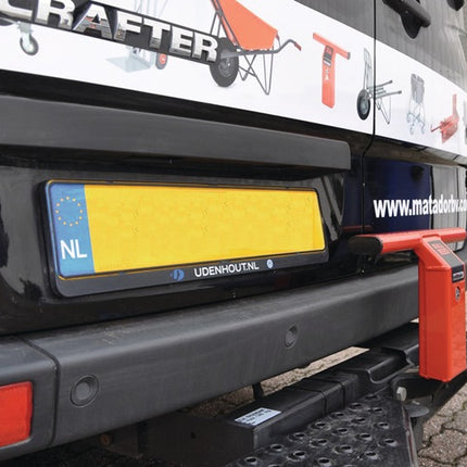 Cierre del compartimento de carga Matador Bull-Lock 2 ( 4000818349 ) acero, con recubrimiento de polvo 4,7 kg rojo