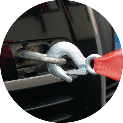 Car tow rope ( 4000818638 ) 4000 kg polypropylene elasticated length 400 cm