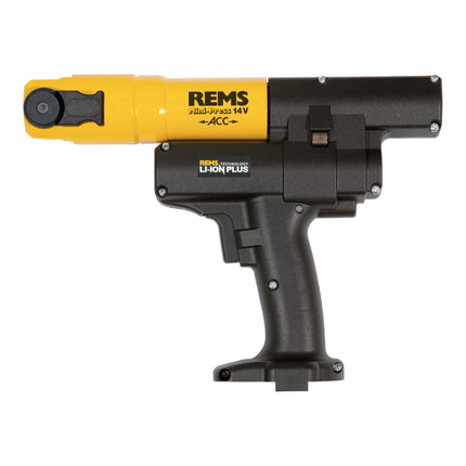 Rems Mini-Press 14 V ACC cordless radial press 22 kN 40 mm ( 578012 R220 ) + 1x rechargeable battery 2.5 Ah + quick charger + case