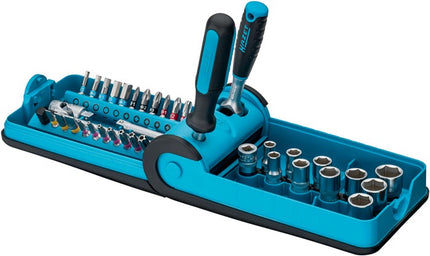Set di chiavi a bussola Hazet 856-1HP ( 8000753595 ) 38 pezzi 1/4 ″ Numero di denti 90 esagono