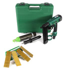 Prebena PKT-2-J50SD-S Luftdruck Kartuschen - Druckluftnagler 3,5-10 bar im Transportkoffer + Prebena Stauchkopfnägel Brads 40 mm 5000 Stück - aus verzinktem Stahl, geharzt - Toolbrothers