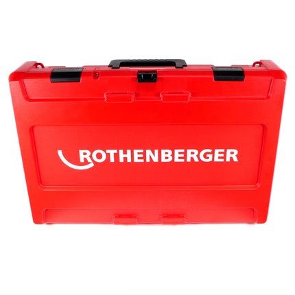 Rothenberger ROMAX 4000 Basic Set CAS Akku Pressmaschine 18 V 34 kN + 2x Akku 4,0 Ah + Ladegerät + Koffer