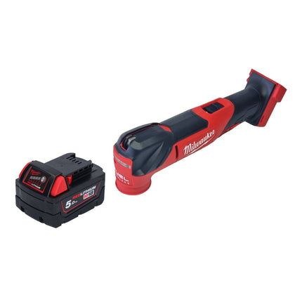 Milwaukee M18 FMT-501 Akku Multitool 18 V Brushless + 1x Akku 5,0 Ah - ohne Ladegerät