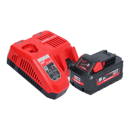 Milwaukee M18 FMT-551 cordless multitool 18 V brushless + 1x battery 5.5 Ah + charger