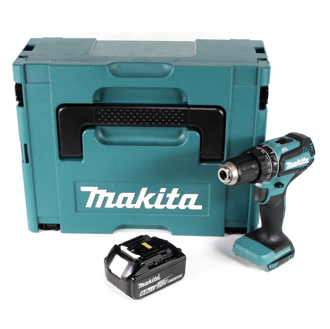 Makita DHP 485 G1J akumulatorowa wiertarko-wkrętarka udarowa 18V 50 Nm bezszczotkowa + 1x akumulator 6,0Ah + Makpac - bez ładowarki