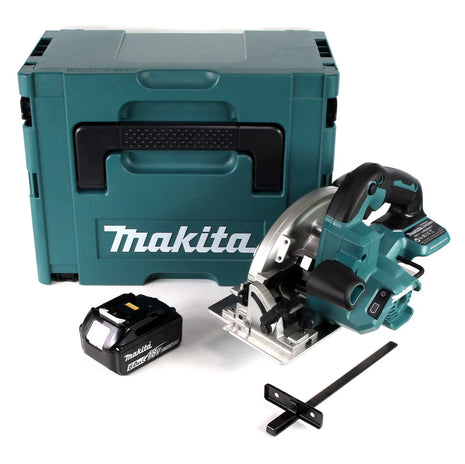 Makita DHS 660 G1J Akku Handkreissäge 18V 165 mm im Makpac + 1x 6,0Ah Akku - ohne Ladegerät - Toolbrothers