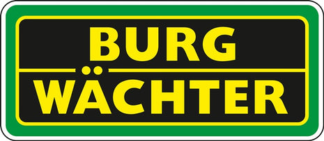 Burg Wächter armoured bolt ( 3000253331 ) length 80 mm width 32.5 mm eyelet Ø 8 mm