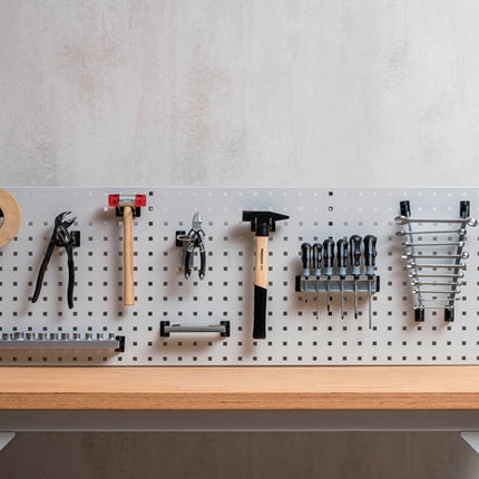 Bedrunka & Hirth portautensili SimplaClip ( 9000426502 ) B2xH6mm gancio 45° piastre forate