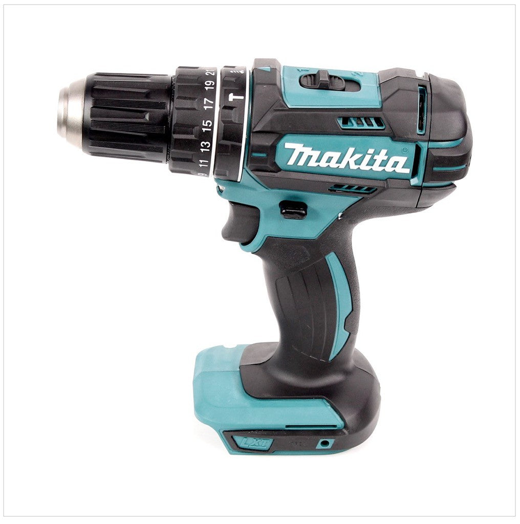 Makita DHP 482 Z Akku Schlagbohrschrauber Solo 18V 62Nm - ohne Akku, ohne Ladegerät + Bosch Steinbohrer Impact 5 tlg.