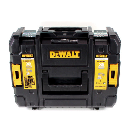 DeWalt DCS 334 NT cordless pendulum action jigsaw 18V brushless + 1x rechargeable battery 4.0Ah + TSTAK - without charger