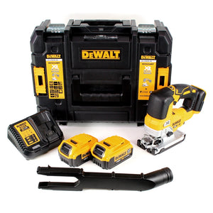 DeWalt DCS 334 M2 Akku Pendelhub Stichsäge 18V Brushless + 2x Akku 4,0Ah + Ladegerät + TSTAK