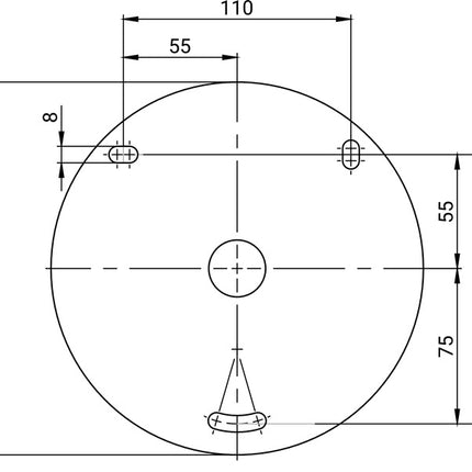 ALBA Wandschlauchhalter TURBO ( 4000351455 ) Breite 427 mm inkl. 25 m Schlauch und Armaturen