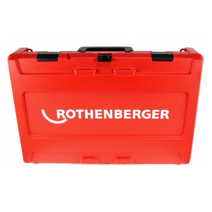 Rothenberger ROMAX AC ECO Set TH 230 V Pressmaschine Typ C für Netzbetrieb im Transportkoffer + 3 x Pressbacken ( 15730 ) - Toolbrothers