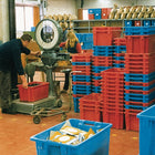 Contenedor apilable giratorio ( 9000446901 ) PP amarillo