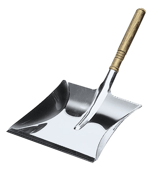 Dustpan ( 9000470258 ) with wooden handle stainless steel
