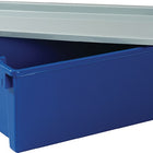 Lid ( 9000446931 ) L590xW380mm grey suitable for swivel stacking containers