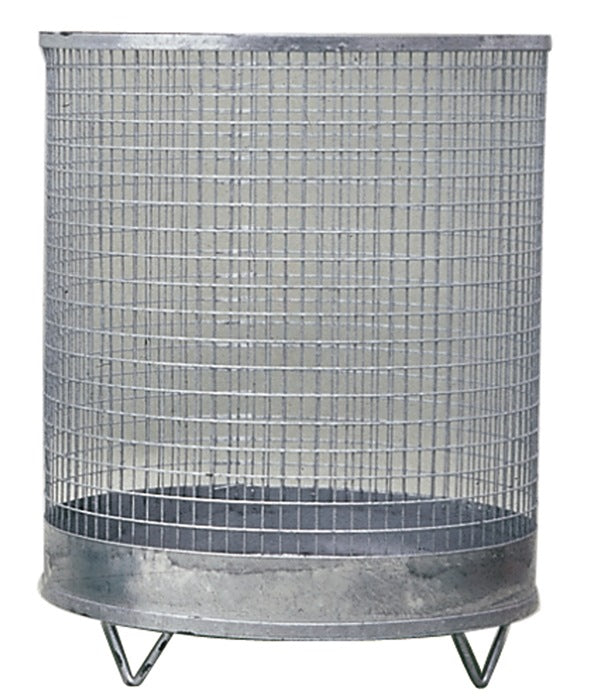 Papelera ( 9194491021 ) H600xD500 mm 118 l con 4 pies