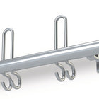 Wall coat rack ( 3000284061 ) Aluminium F1 natural coloured Hook spacing 200 mm