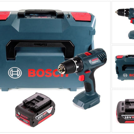 Bosch Professional GSR 18V-21 Akku Bohrschrauber 18V 55Nm + 1x Akku 6,0Ah + L-Boxx - ohne Ladegerät - Toolbrothers