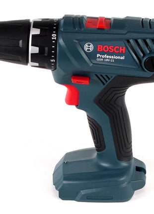 Bosch Professional GSR 18V-21 Akku Bohrschrauber 18V 55Nm + 1x Akku 6,0Ah + Ladegerät + L-Boxx - Toolbrothers