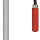 Morsetto a vite in ghisa malleabile ( 4000831297 ) Larghezza di serraggio 800 mm Sporgenza 120 mm 30 x 8 mm