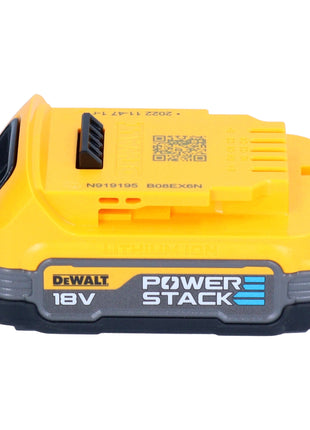 DeWalt DCM 849 N akumulatorowa polerka mimośrodowa 18 V 180 mm bezszczotkowa + 1x akumulator Powerstack 1,7 Ah - bez ładowarki