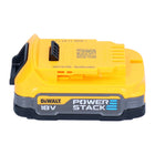 Pulidora excéntrica a batería DeWalt DCM 849 N 18 V 180 mm sin escobillas + 1x batería Powerstack 1,7 Ah - sin cargador