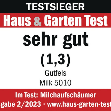 Milchaufschäumer MILK 5010 ( 4000896639 ) 500 W Edelstahl 1035 g rot/blau