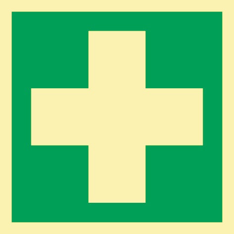 Escape sign ASR A1.3/DIN EN ISO 7010/DIN 67510 ( 9000477463 ) L148xW148 mm Foil