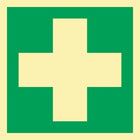 Segnale di fuga ASR A1.3/DIN EN ISO 7010/DIN 67510 ( 9000477462 ) L148xL148 mm plastica