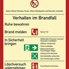 Cartello antincendio DIN EN ISO 7010 ( 9000477606 ) L210xL297 mm Lamina