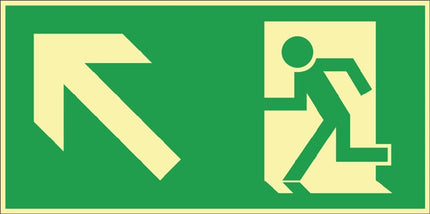 Rescue sign BGV A8 ( 3000277442 ) L297xW148 mm plastic